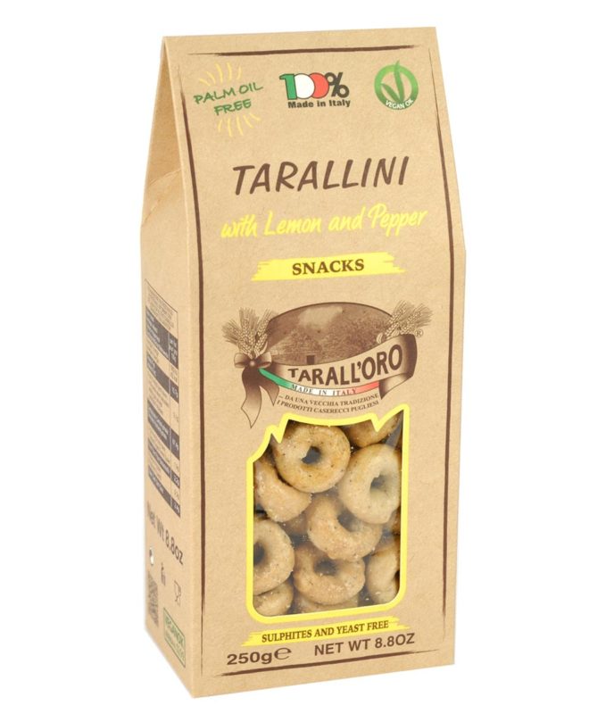 Tarallini Limone e Pepe (with Lemon and Pepper)