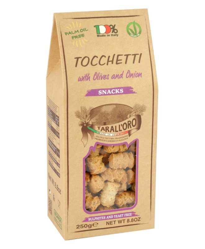 Tocchetti With Olives and Onion