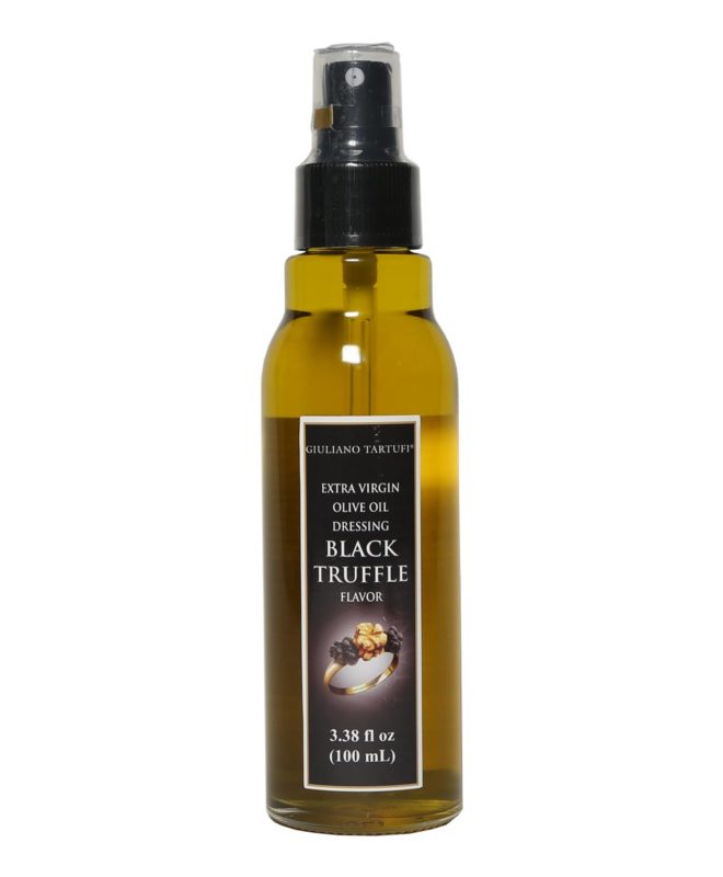 Giuliano Extra Virgin Olive Oil Dressing with Black Truffle flavor Spray 100 ML