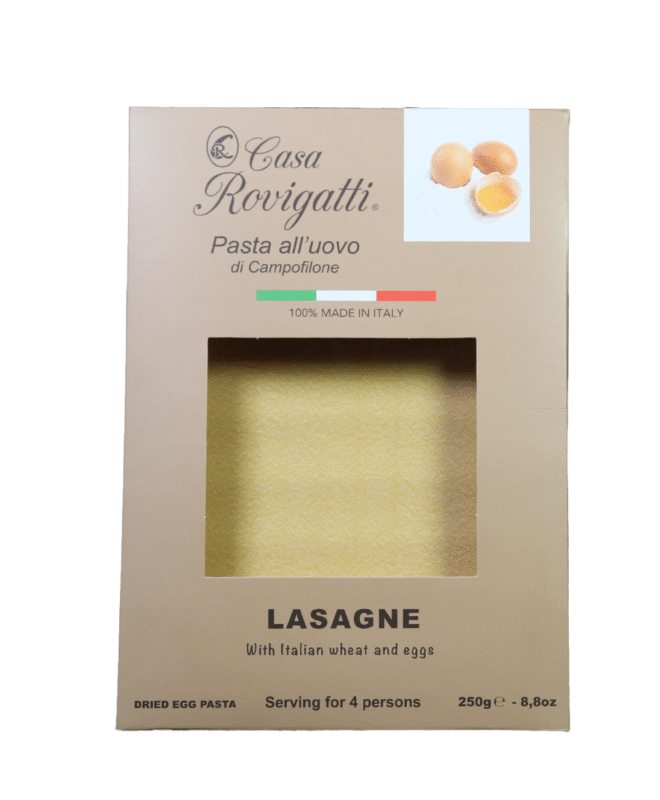 Lasagne 250 Grams | Casa Rovigatti Di Campofilone Pasta