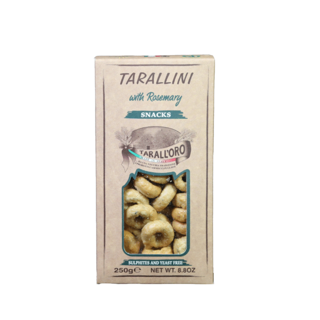 Tarallini Al Rosamarino (con Rosemary)