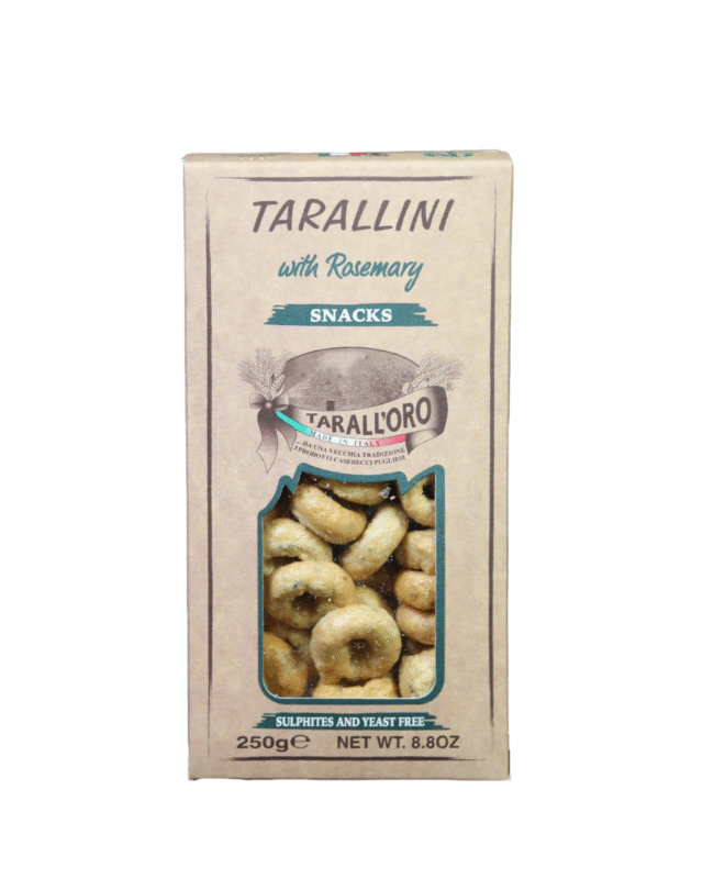 Tarallini Al Rosamarino (con Rosemary)