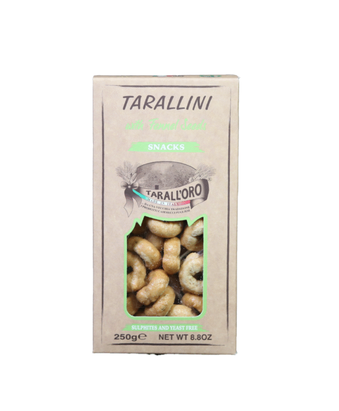Tarallini Al Finocchio (con semillas de hinojo)