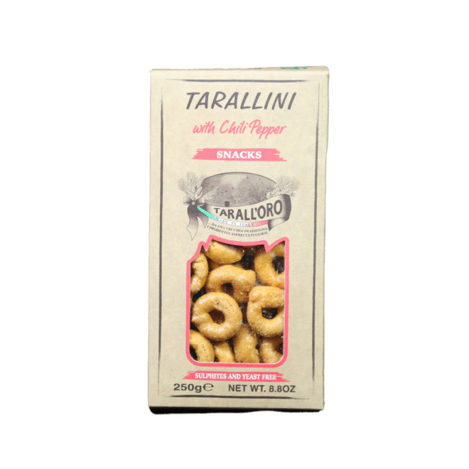Tarallini Al Peperoncino (con chile)