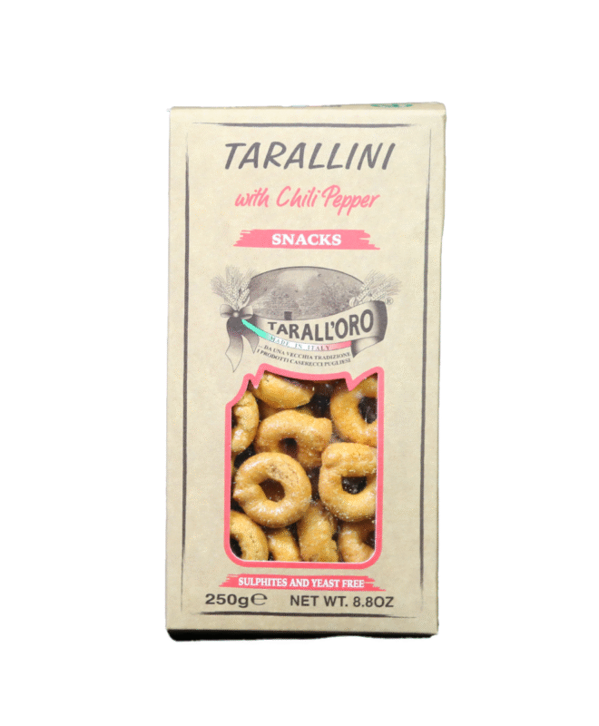 Tarallini Al Peperoncino (con chile)