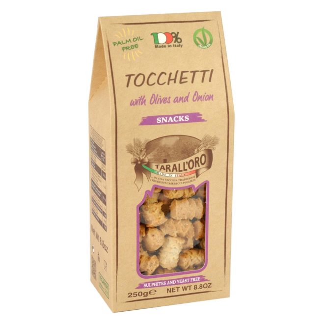 Tocchetti With Olives and Onion