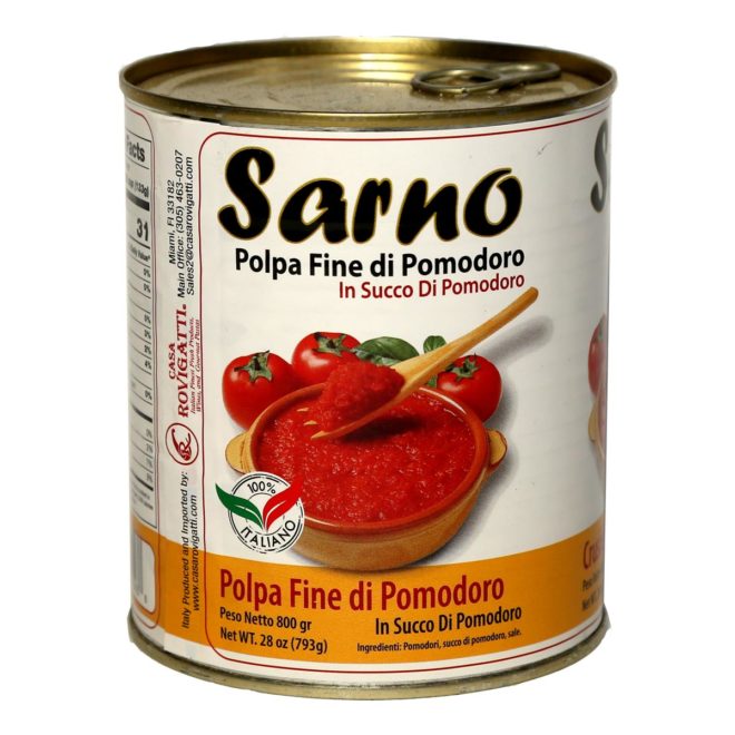 Tomatoes Sarno Crushed 800 Grams