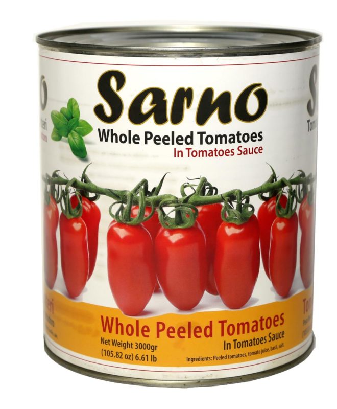 Tomatoes Sarno Whole 3000 Grams