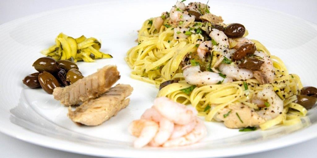 PASTA SALAD "Casa Rovigatti" WITH SHRIMP