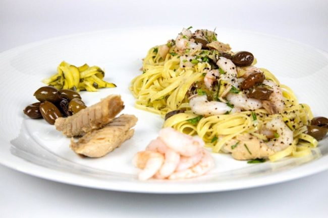 PASTA SALAD "Casa Rovigatti" WITH SHRIMP