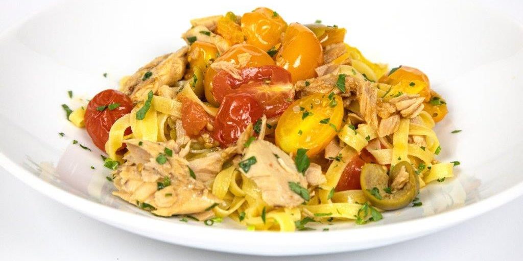 FOTO 23 fettuccine all’arancio al tonno