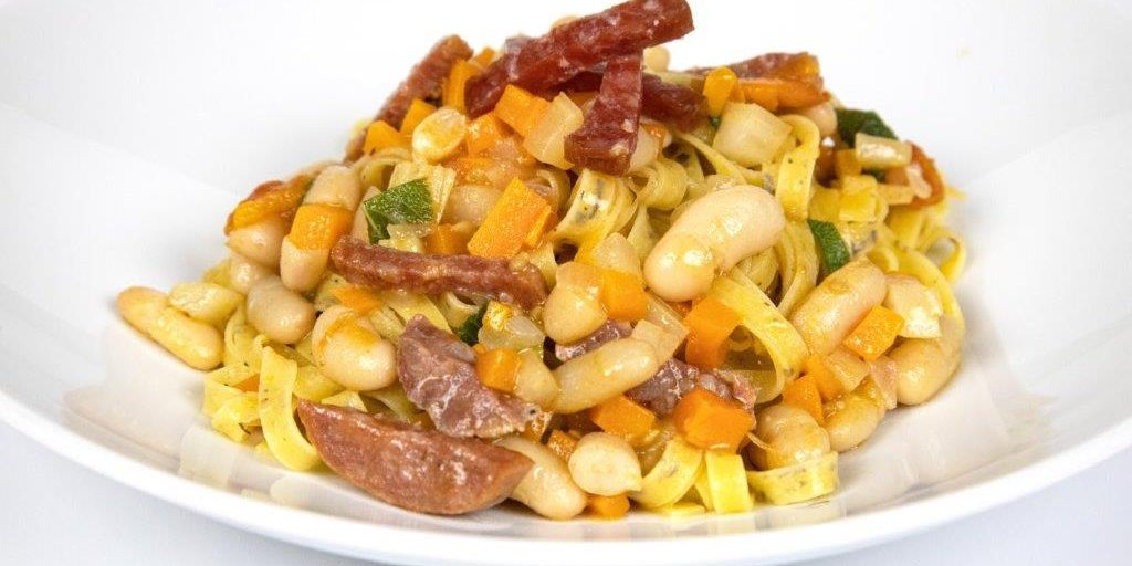 FOTO 25 fettuccine alla salvia pasta e fagioli