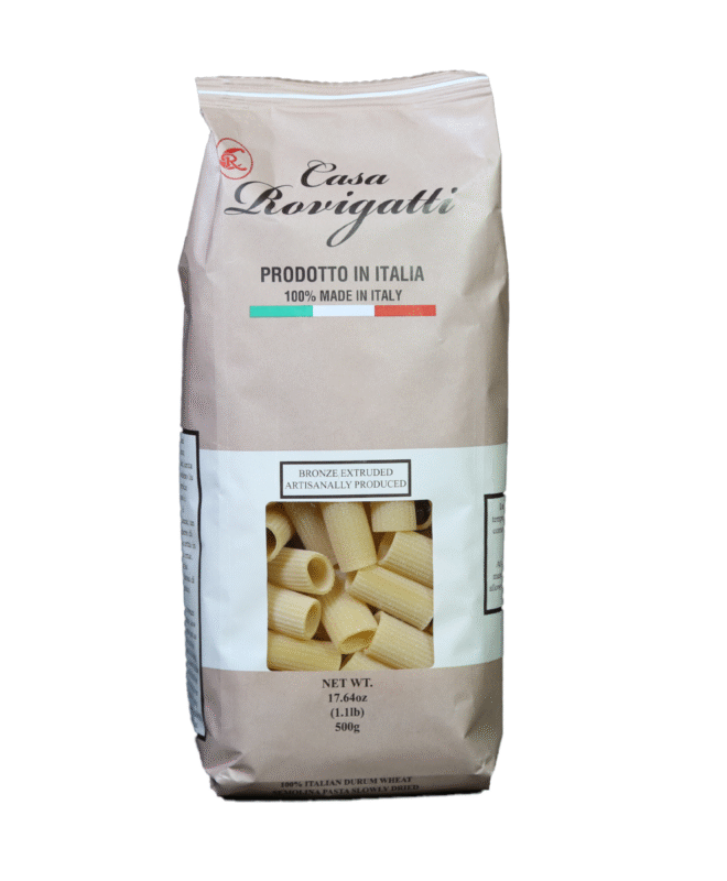 Rigatoni Al Bronzo | Pasta Casa Rovigatti